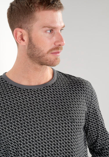 Waldorf Long Sleepwear | Grey Print 403054-I0ZU
